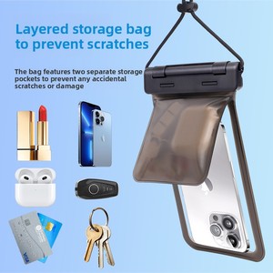 Mobile Phone Accessory Private Model IPX8 Clear Waterproof Phone Sports <strong>Bag</strong> Pouch for All <strong>Smartphones</strong> - Product Image 2
