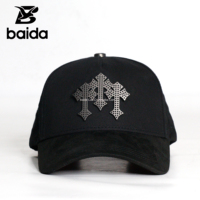Casquettes de baseball en daim brodées à 5 panneaux, modèle original Gorras Thirty-one 31 Hats Stay Out, avec sangle personnalisable – Vente en gros