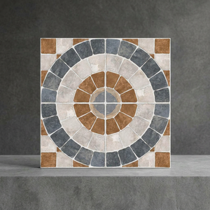 Vistaar Brand 9mm 400x400mm Embossed Non-Slip Porcelain Parking Tiles Outdoor Rustic Semi-matt Design - Product Image 5
