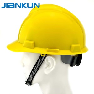 خوذة أمان صناعية صلبة بنمط قبعة من مادة ABS مع نظام تعديل للبناء والصناعة وفقًا لمعايير ANSI <span class=keywords><strong>CE</strong></span> EN397 - Product Image 2