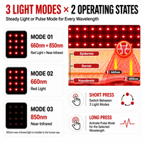 Enveloppe de thérapie LED sans fil pour le cou des chevaux, lumière rouge 660nm 850nm, OEM ODM