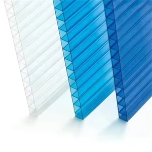 Plaque <span class=keywords><strong>de</strong></span> toiture creuse en <span class=keywords><strong>polycarbonate</strong></span> brun HUASHUAITE avec protection <span class=keywords><strong>UV</strong></span> pour couverture - Product Image 2