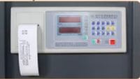 Máquina de Ensayo de Compresión de Materiales de Acero con Pantalla Digital Industrial YES-2000B 2000KN CE ISO, Plataforma de 290x230mm y Motor de 0.75KW