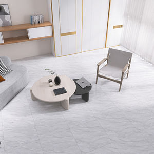 Azulejos esmaltados pulidos grises de lujo más nuevos modernos 600x600 azulejo de decoración de suelo Interior de porcelana de mármol antideslizante europeo - Product Image 2