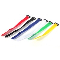 Sangle élastique à boucle auto-agrippante réglable, écologique et douce, sur mesure, pour vélo, fabriquée en Chine