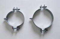Cerceau en acier au carbone galvanisé à chaud robuste, marque YX, modèle YX-001, pour poteau de câble électrique, directement de l'usine du Shandong