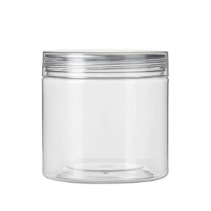 เหยือกพลาสติกใสสำหรับใส่อาหารสัตว์เลี้ยงขนาด500มล. 600มล. <span class=keywords><strong>ปาก</strong></span>กว้างพร้อมฝาปิดแบบห่วงและฝาเกลียว - Product Image 3