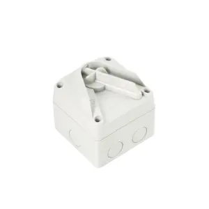 Height UKF-M Rotary Mini Isolator Switch 63A Double Poles 3P Weatherproof Isolating Switch