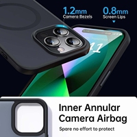 Coque de téléphone antichoc magnétique en TPU+PC style urbain pour 11/12/13/14/15 Pro Max/16 Plus/17 Air/17 Pro Max/17 Plus - Usine