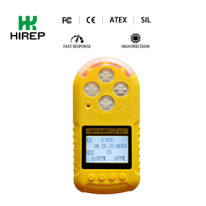 HIREP 0-200ppm Multigasdetektor EX O2 NH3 NO Tragbarer <span class=keywords><strong>Alarm</strong></span> mit Ton/Licht/Vibration ATEX/CE/FCC-Zertifiziert Brandschutz - Product Image 2