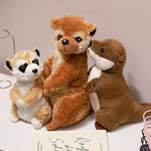 ขายร้อนหายใจตุ๊กตาสัตว์ของเล่น Meerkat นอนนกกระจอกตุ๊กตาของเล่นสําหรับเด็ก - Product Image 2