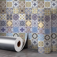 Papel Tapiz Autoadhesivo de PVC Impermeable con Efecto 3D de Mármol para Renovación de Sala de Estar, Cocina y Baño