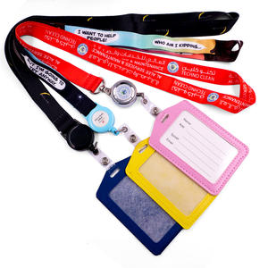 レザーIDカードホルダー付きカスタムソーシャルワーカー熱プレス転写昇華自動ストラップを設計する - Product Image 5