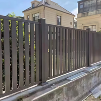 Clôture en alliage d'aluminium pour balcon Modélisation 3D-Glissière de sécurité à grille durable et écologique Design moderne Dimensions personnalisables pour
