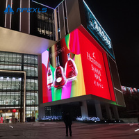 Écran LED vidéo extérieur pour publicité, étanche IP65, haute luminosité, P4 P5 P6 P8 P10mm, affichage LED 3D VR