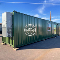 Mini boutique éphémère 2025, conteneur d'expédition de 10 pieds ou 20 pieds, boulangerie, café, restaurant, maison modulaire avec cuisine