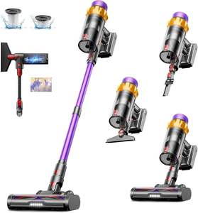 Aspirateur à main sans fil multifonctionnel puissant de 500 W avec lumières LED pour voiture, hôtel et usage domestique - Product Image 1