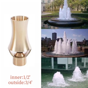 Ugello in ottone con filettatura femmina <span class=keywords><strong>da</strong></span> 1/2 pollice e filettatura maschio <span class=keywords><strong>da</strong></span> 3/4 per irrigatori <span class=keywords><strong>da</strong></span> <span class=keywords><strong>giardino</strong></span> e fontane - Product Image 1