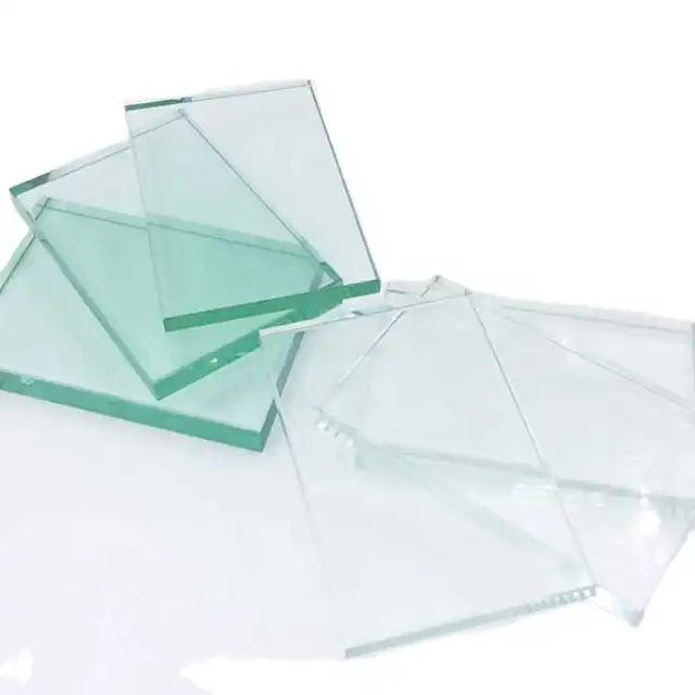 Strong Durable Ultra White Tempered Glass Low Iron Tempered Laminated Glass for Architectural Window