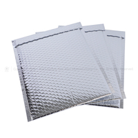 Custom Size Zilver Metallic Bubble Envelop Glamour Shipping Gewatteerde Mailer Cool Shield Tassen Voor Fruit