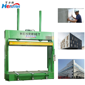 Máquina de Prensa para Paneles Sándwich, Prensa Hidráulica Eléctrica <span class=keywords><strong>con</strong></span> <span class=keywords><strong>Polea</strong></span> de Alimentación, 50 Toneladas de Presión, Prensa en Frío - Product Image 3