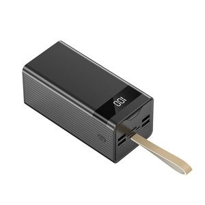 Ngoài trời công suất lớn 30000mAh Powerbank Bốn đầu ra ba đầu vào 50000ma nhanh sạc kỹ thuật số ngân hàng điện trạm - Product Image 1