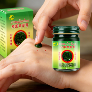 Krim Pijat Herbal Thailand Alami Anti Gatal Gigitan Nyamuk Pereda Nyeri Balsem Penenang Otot Sendi Tersedia OEM - Product Image 4