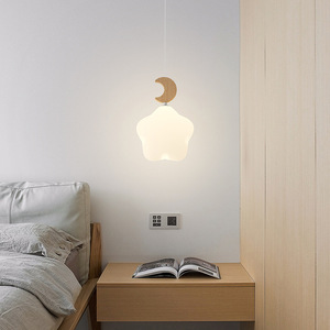 Lustre moderne en acrylique avec abat-jour en forme de fleur, base en laiton, LED dimmable 6000K lumière du jour, IP54, AC, pour salon, suspendu, CRI90, 3 ans, 50x50cm - Product Image 4