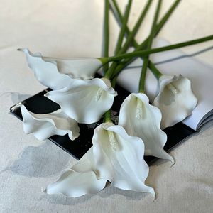 Flores para Boda, Serie Blanca, Personalizables con Imagen, Arreglo Floral Artificial, Decoración para Fiestas, Baby Shower, Adornos para Escenarios - Product Image 5