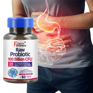 Probiótico Crudo Dietético Shecome, 100 Mil Millones de UFC, 34 Cepas para la Salud Intestinal y el Apoyo Inmunológico, Liberación Retardada, 60 Cápsulas - Product Image 1