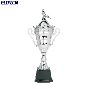 Elor Custom Golden Silver Copper Metal Trophy Cup For Sports Club Specialized Trophy Award Factory Direct Supply Wholesale