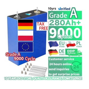 Shenzen Baisiyu Prismatic Lf280k Lifepo4 280Ah Lfp Fosfato Célula de hierro V3 3,2 V Clase A 3,2 V 280ah Lifepo4 Baterías de iones de litio - Product Image 1