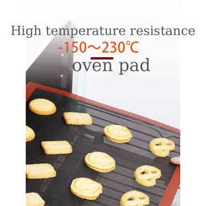 Tappetino da Forno in Silicone Antiaderente Ecologico Cook's Aid con Design a Rete per Lady Fingers - Product Image 4