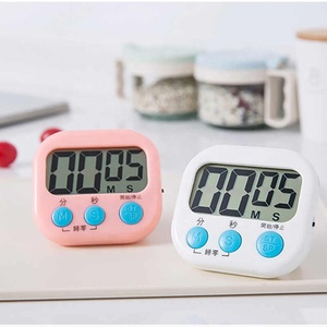 2pcsElectronic <span class=keywords><strong>Timer</strong></span> Recordatorio de cocina Temporizador electrónico Multifunción Digital Cuenta regresiva Temporizador Despertador - Product Image 5