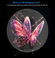 Ologramas ransel kipas Hologram 3D proyektor Hologram 50cm layar Hologram tampilan Led 3d untuk iklan luar ruangan