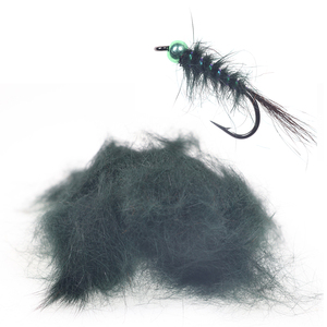 Fibre de poil d'écureuil, matériel de montage de mouches, fourrure et poils naturels doux, pour la fabrication de mouches de pêche à la mouche, nymphes - Product Image 6