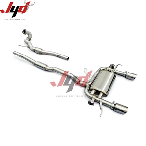 Tuyau d'échappement pour <span class=keywords><strong>Audi</strong></span> <span class=keywords><strong>TT</strong></span> <span class=keywords><strong>MK1</strong></span> 1.8T 1998-2006, conversion d'échappement Catback, conversion d'échappement haute performance, performance de course - Product Image 6