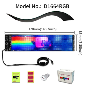 Ô Tô Và Lễ Hội Trang Phục Vui Vẻ Đầy Màu Sắc Màn Hình 920*190Mm Cửa Sổ Tường Dính Trang Trí Mềm Ma Trận Bảng Điều Chỉnh - Product Image 2