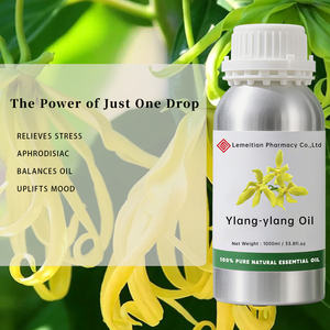 Organik Ylang Ylang uçucu yağ vücut seks masaj yağı için seks cilt bakımı Aroma sabun mum için % 100% doğal Ylang yağı - Product Image 2