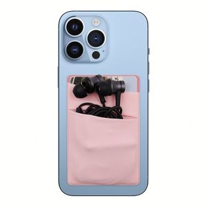 Cartera Adhesiva Multiusos de Licra para Teléfono, con Espacio para Tarjetas de Crédito, Efectivo y Auriculares, Regalos Electrónicos Promocionales para Empresas - Product Image 2
