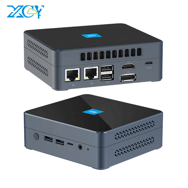 Intel N200 Dual Network Mini PC 32GB DDR5 4800MHz 2TB M.2 NVMe 4K UHD Video Output WiFi6 BT5.2 USB3.2 Office Desktop Computer