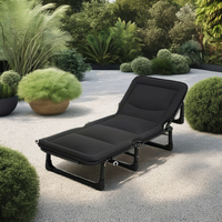 Portable pliable inclinable bureau pause déjeuner Camping chaise de bronzage siège unique lit pliant