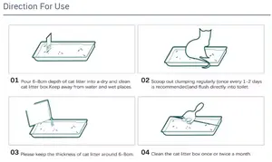 Eco Clean Tofu Cat Litter Natural Cat Litter Bamboo Tofu Cat Litter 100% Natural And Biodegradable Quick Clumping