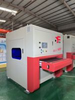 Machine de débavurage automatique pour pièces métalliques découpées au laser, machine de nettoyage des bords