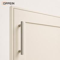 Armoires de cuisine RTA Off White Cream Slim Shaker en gros, prêtes à assembler, en kit, pour projets d'appartements