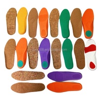 Fsc Supermarché Fournisseur Chaussure Pad Eva Cork Sport Semelle Cork Semelle Orthopédique 3/4 pour Enfants