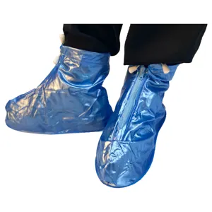 Custom Waterproof Rain Boot Cover PVC Rain boot Cover plastic covers for rainy days Plastic Women Rain boot