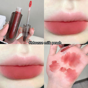 Boue à lèvres <span class=keywords><strong>Twilight</strong></span> Velvet Mist Matte Light and Thin Pure pour montrer la couleur Automne et hiver Pas facile de coincer la boue à lèvres - Product Image 5