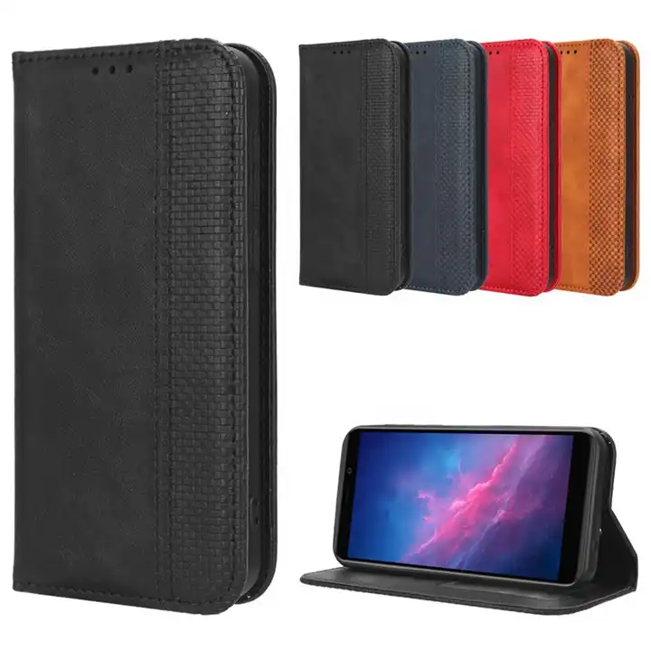 Source OEM Business Fashion Wallet Magnetic Flip PU Leather Case With Card  Holder For Cloud Mobile Stratus C7 M-215 on m.