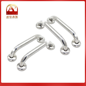 Prosperous Age And Noble Stainless Steel Grab Bars 12 Inch <b>Wall</b> <b>Mounted</b> Anti Slip Safety Bathroom Bathtub <b>Handrail</b> - Product Image 5